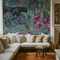 Jungle Panther Mural Wallpaper - room preview 04