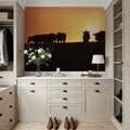 Hillside Cattle Sunset Mural Wallpaper - room preview 04