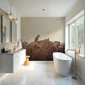 Leopard and Cub Mural Wallpaper - room preview 04