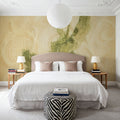 Vintage Poppy in Glass Vase Mural Wallpaper - room preview 04