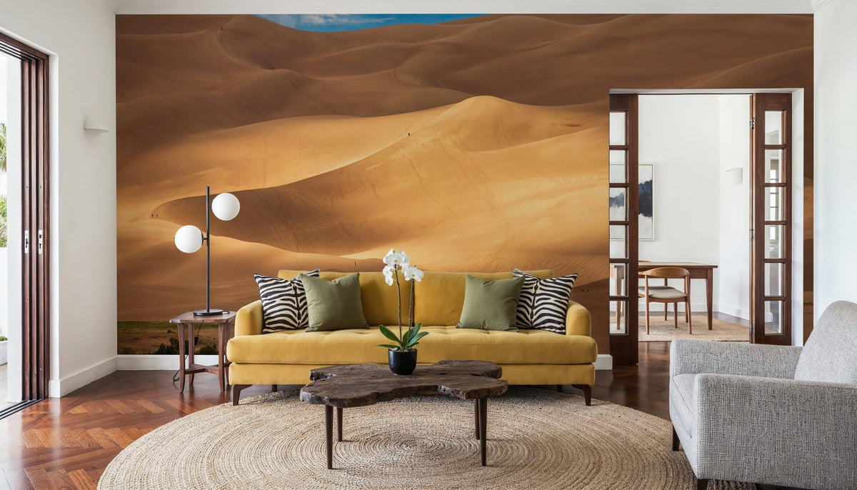 Sunlit Dune Mural Wallpaper - room preview 04