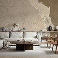 Golden Gate Recreation Area Ochre Mural Wallpaper - room preview 04