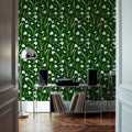 Snowdrops in Spring Mural Wallpaper - room preview 04