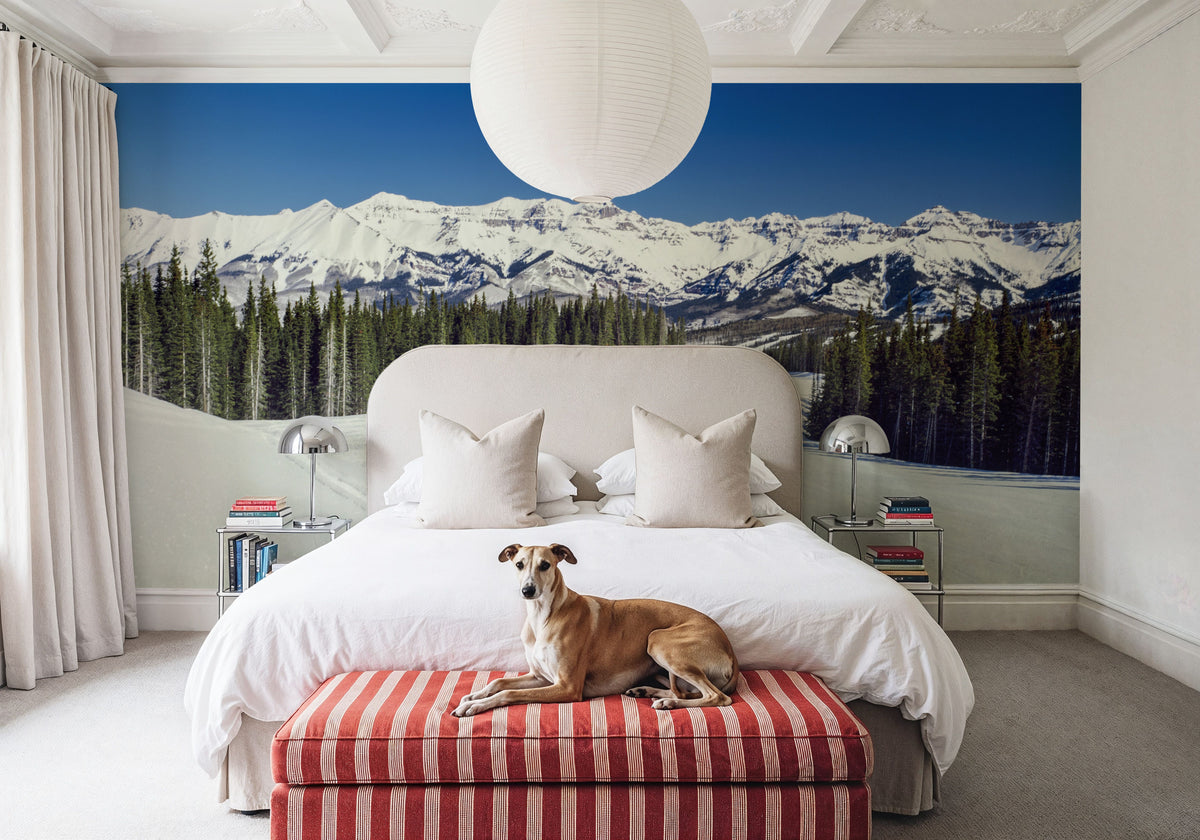 Alpine Solitude Mural Wallpaper - room preview 04