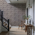 Fruit Tree Bower, Purple Mural Wallpaper - room preview 04