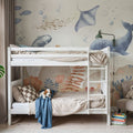 Ocean Paradise, Beige Mural Wallpaper - room preview 04