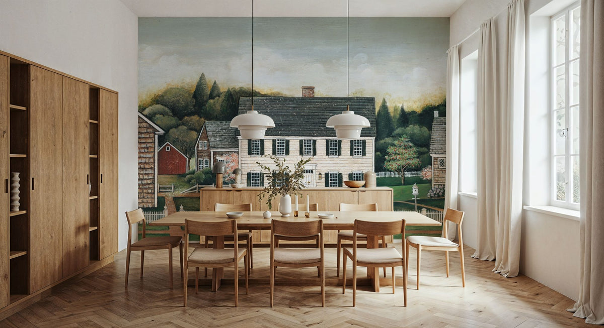 Main Street I Mural Wallpaper - room preview 04