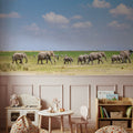 Elephant Walk Mural Wallpaper - room preview 04