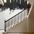Providence Rhode Island Skyline Black & White Mural Wallpaper - room preview 04