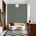 Chamelion Bronze Mural Wallpaper - room preview 04