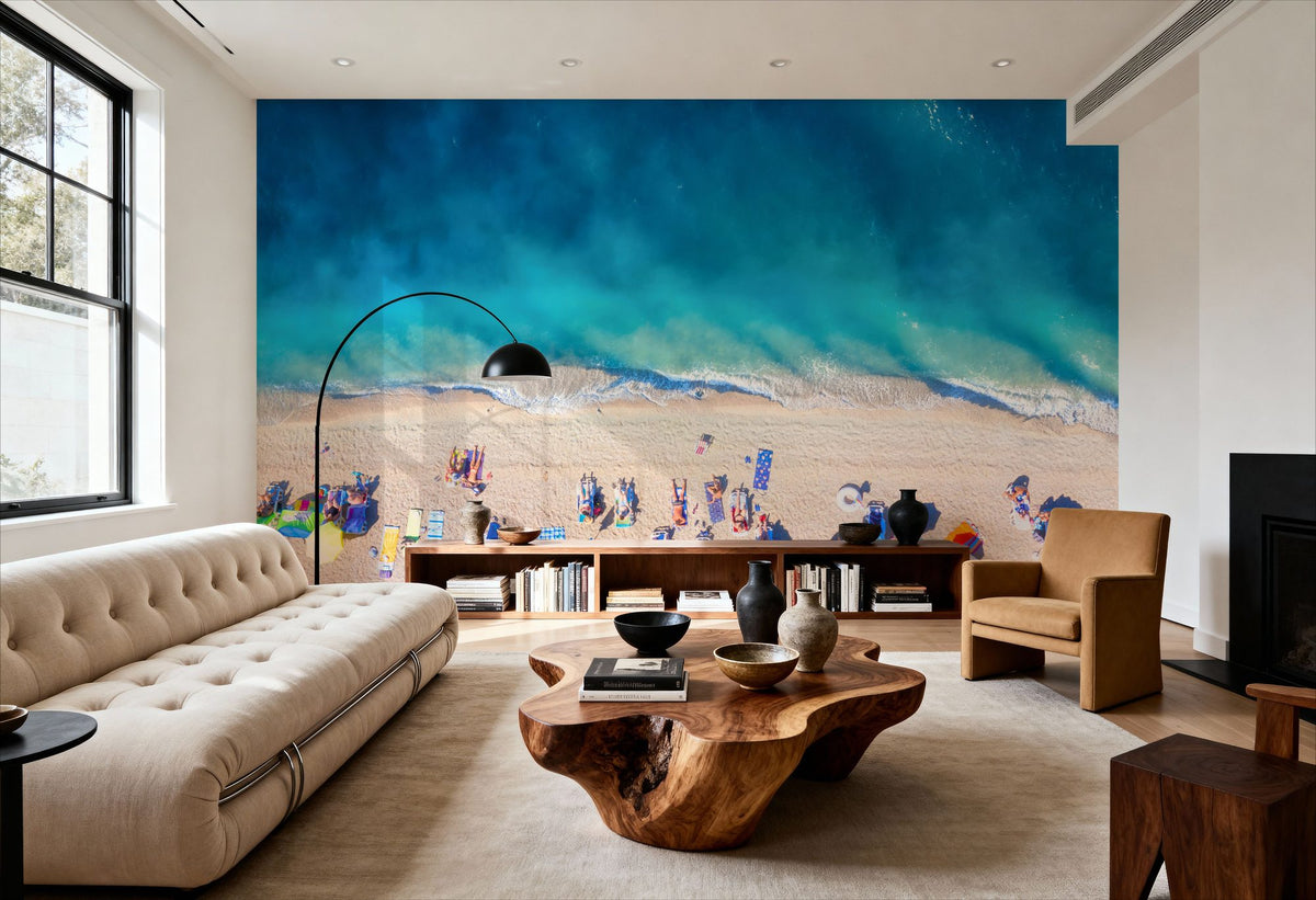 Life Is a Beach Mural Wallpaper - room preview 04