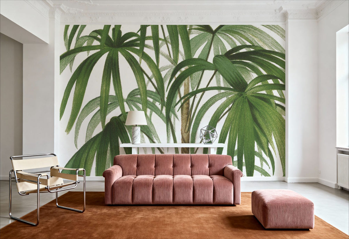 Riviera Palms II Mural Wallpaper - room preview 04