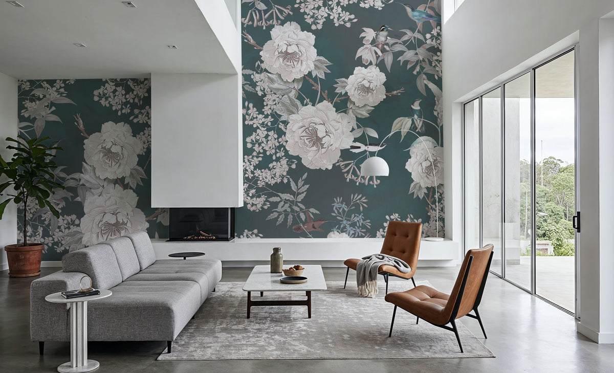 Birds of Eden Mural Wallpaper - Edition 3 - room preview 04