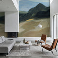 Layered Mountains Mural Wallpaper - room preview 04