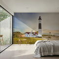 Coastal Lighthouse Beacon Mural Wallpaper - room preview 04