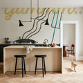 Retro Food Bacon Mural Wallpaper - room preview 04