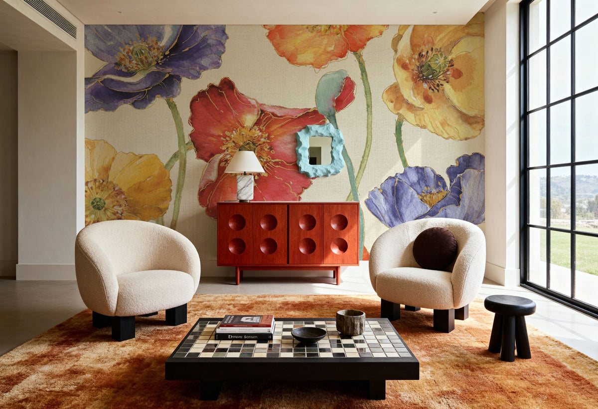 Autumn Softies Mural Wallpaper - room preview 04