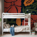 Modern Blooms I Mural Wallpaper - room preview 04