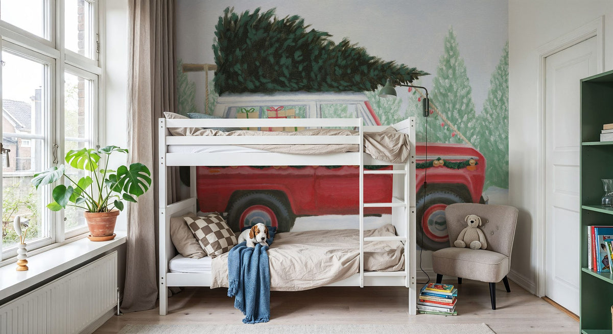 Round the Tree Mural Wallpaper - room preview 04