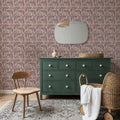 Chamelion Burnt Orange Mural Wallpaper - room preview 04