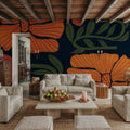 Modern Blooms III Mural Wallpaper - room preview 04