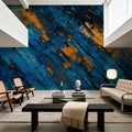 Blue Wood Trees Mural Wallpaper - room preview 04