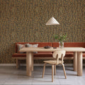 Striped Snake Skin Mural Wallpaper - room preview 04