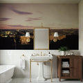 Illuminated Dome Sunset Mural Wallpaper - room preview 04