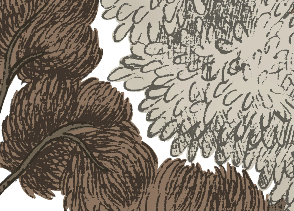 Scandinavian Bellewood, Fall Mural Wallpaper - room preview 04
