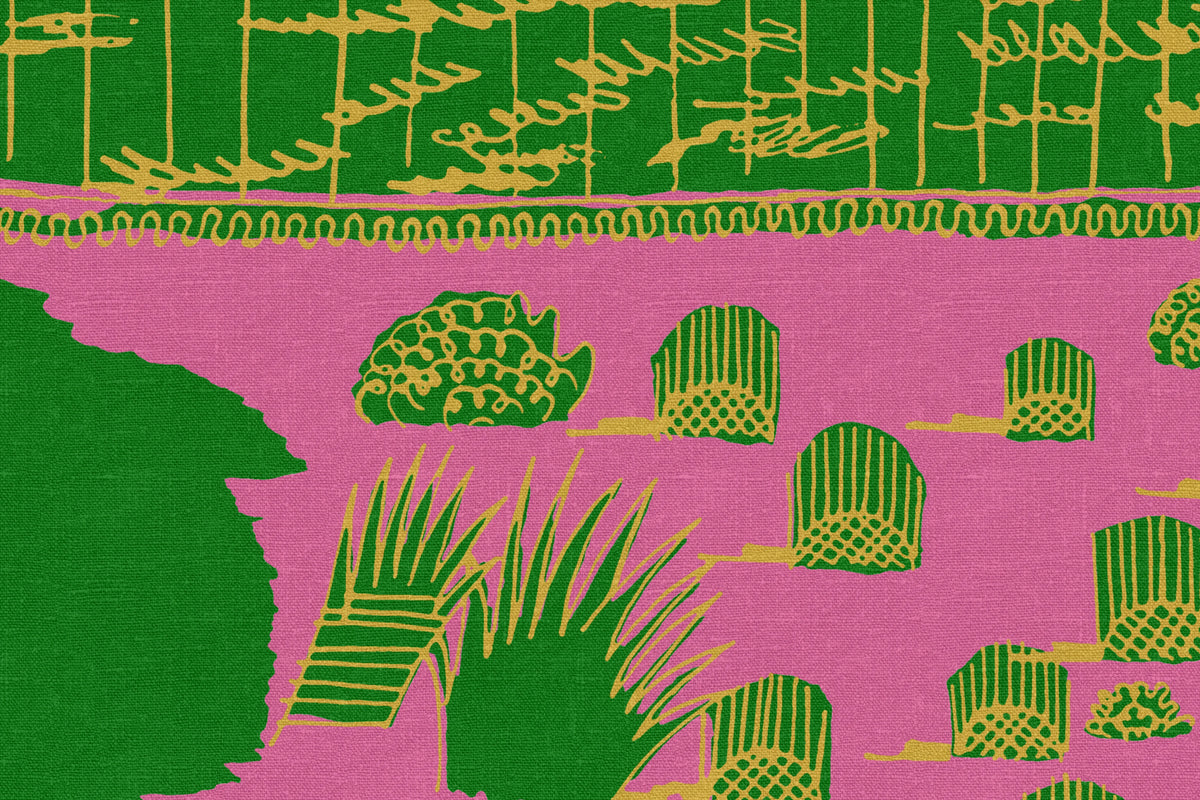 Ayers Rock, Grass Mural Wallpaper - room preview 04