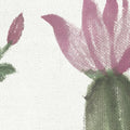 Playfull Cactus, Ivory Mural Wallpaper - room preview 04