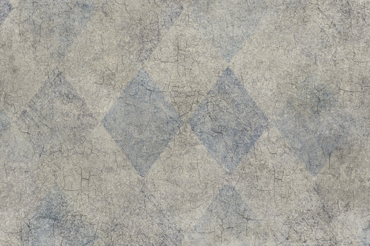 Small Patinated Diamonds Salt n Pepper Mural Wallpaper - room preview 04