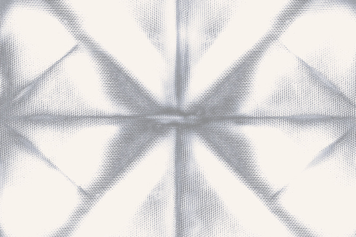 Tie Dye Kaleidoscope, Gray Mural Wallpaper - room preview 04