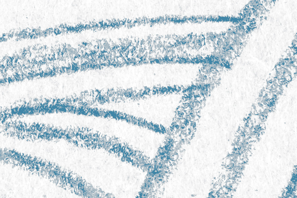 Stripes, Light Blue Mural Wallpaper - room preview 04