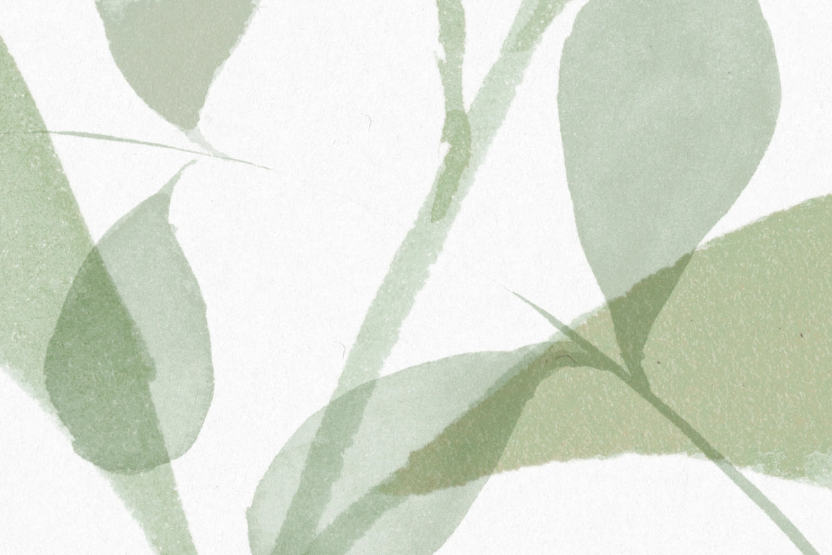 Grow, Green Mural Wallpaper - room preview 04