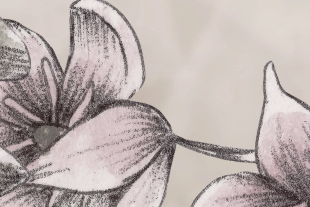 Spring Flower, Sand Mural Wallpaper - room preview 04