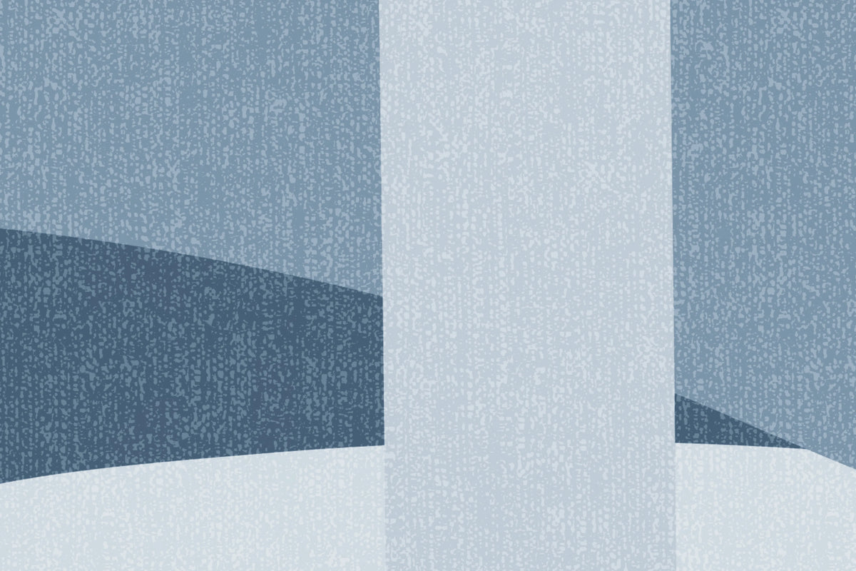 Dripping Ice Cream Blue Mural Wallpaper - room preview 04