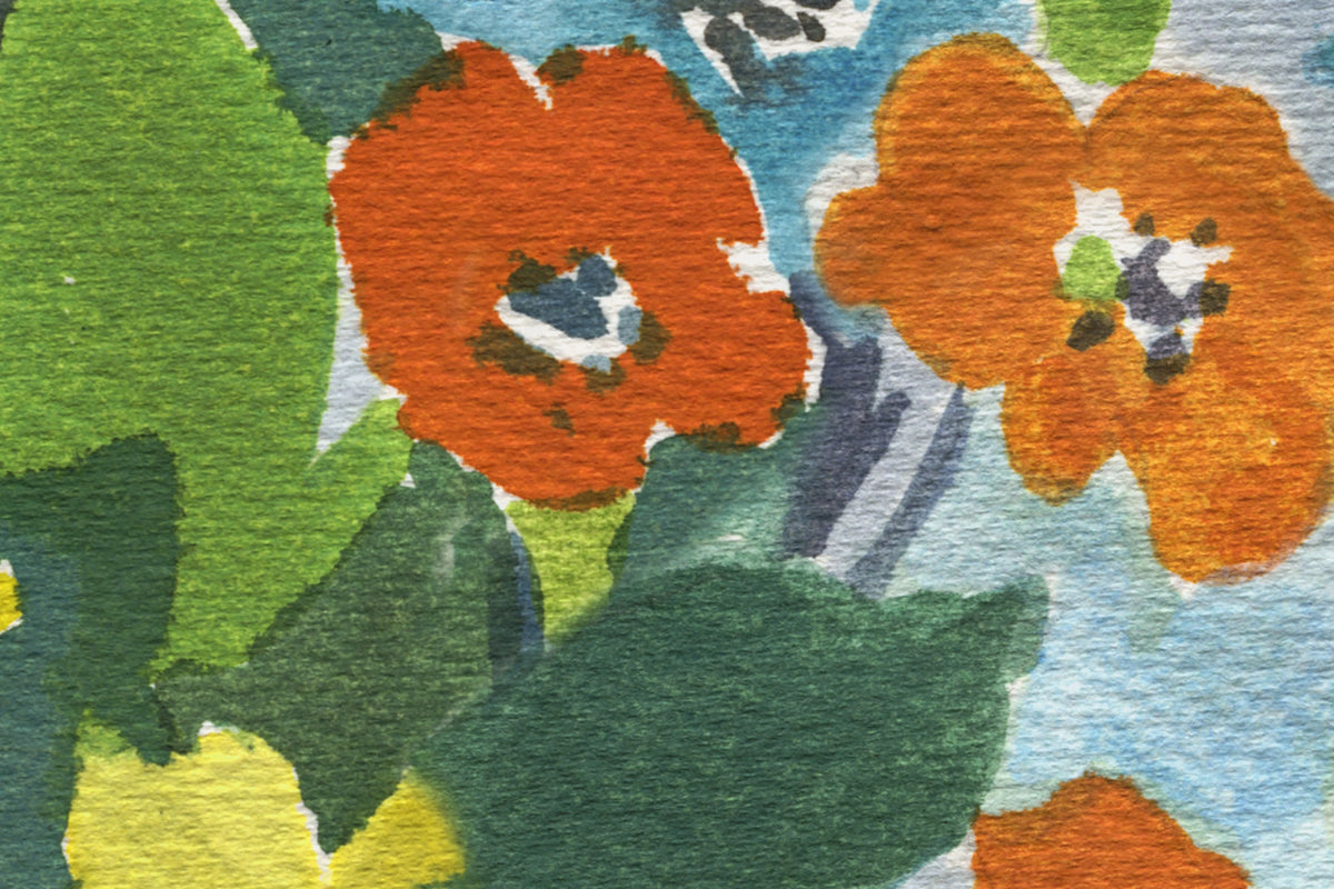 Summer Field, Happy Mural Wallpaper - room preview 04