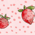 Berry Cute, Pink Mural Wallpaper - room preview 04