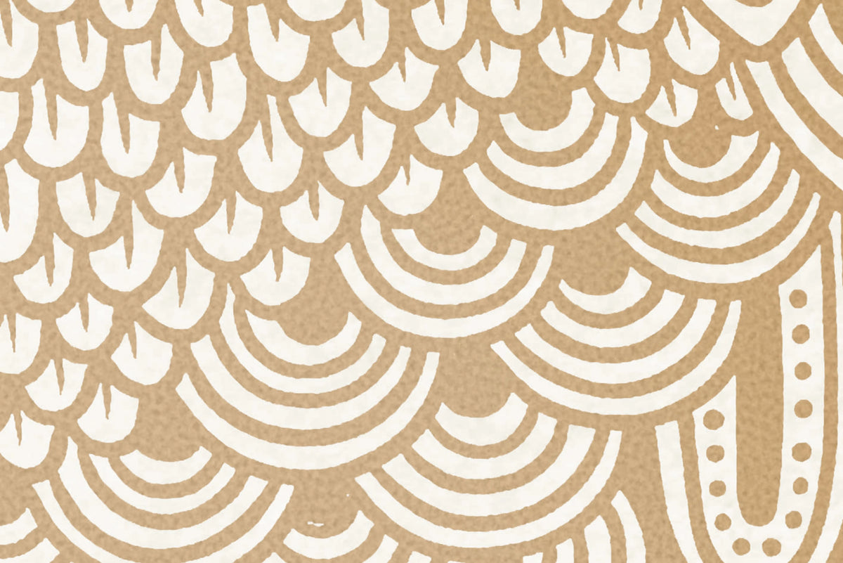 Golden Mountains, Sand Mural Wallpaper - room preview 04