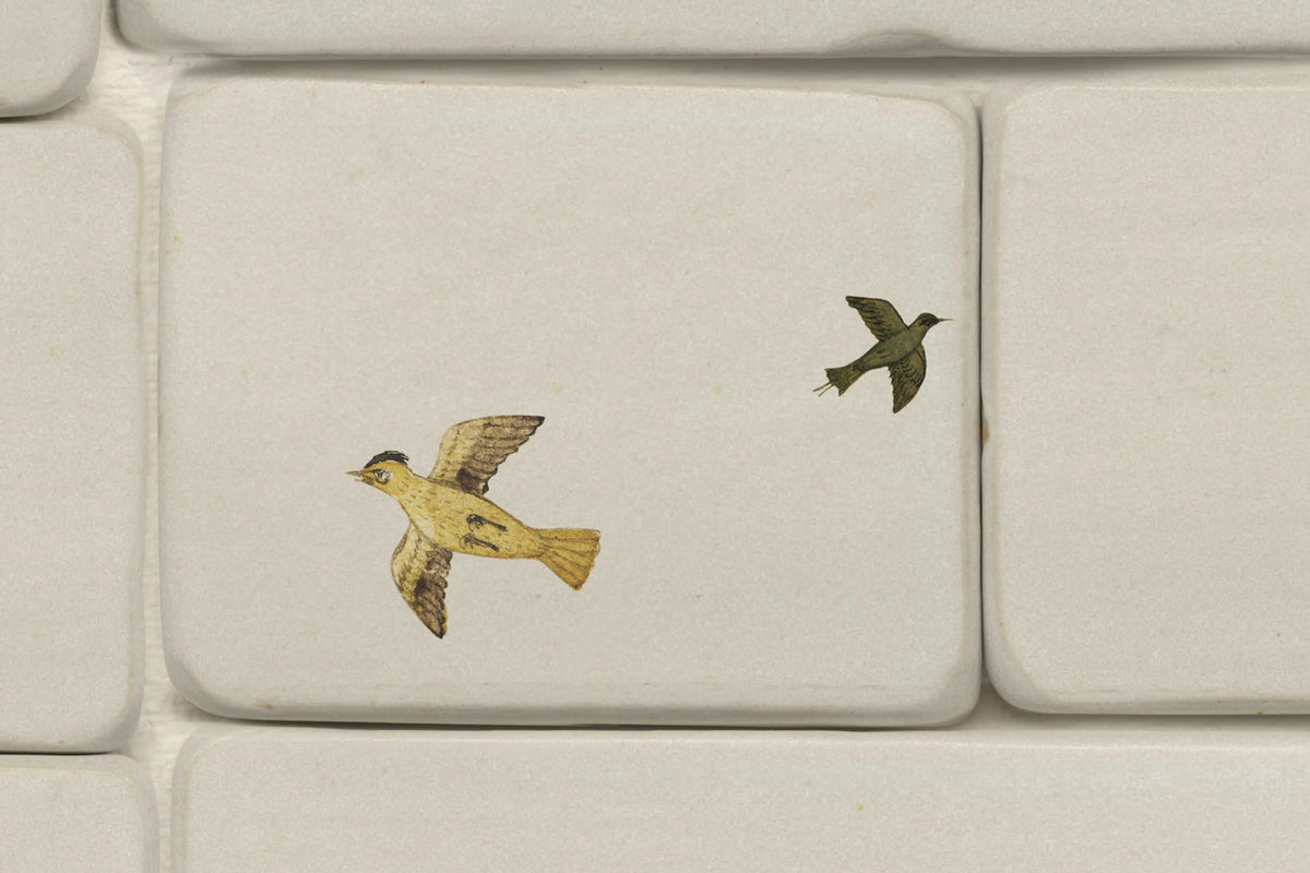 Flight of Tiles, Multi Mural Wallpaper - room preview 04