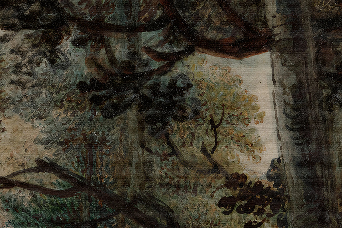 Lovers Forest, Midnight Mural Wallpaper - room preview 04