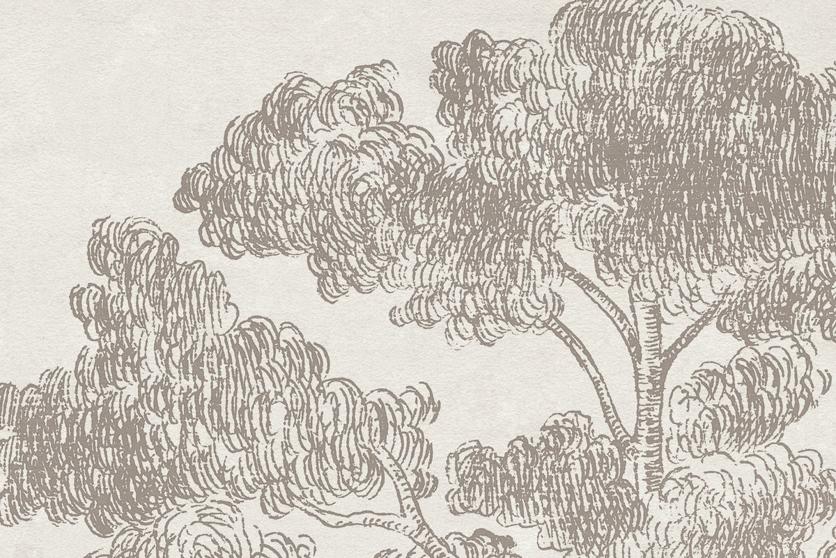 Scandinavian Bellewood, Vintage Mural Wallpaper - room preview 04