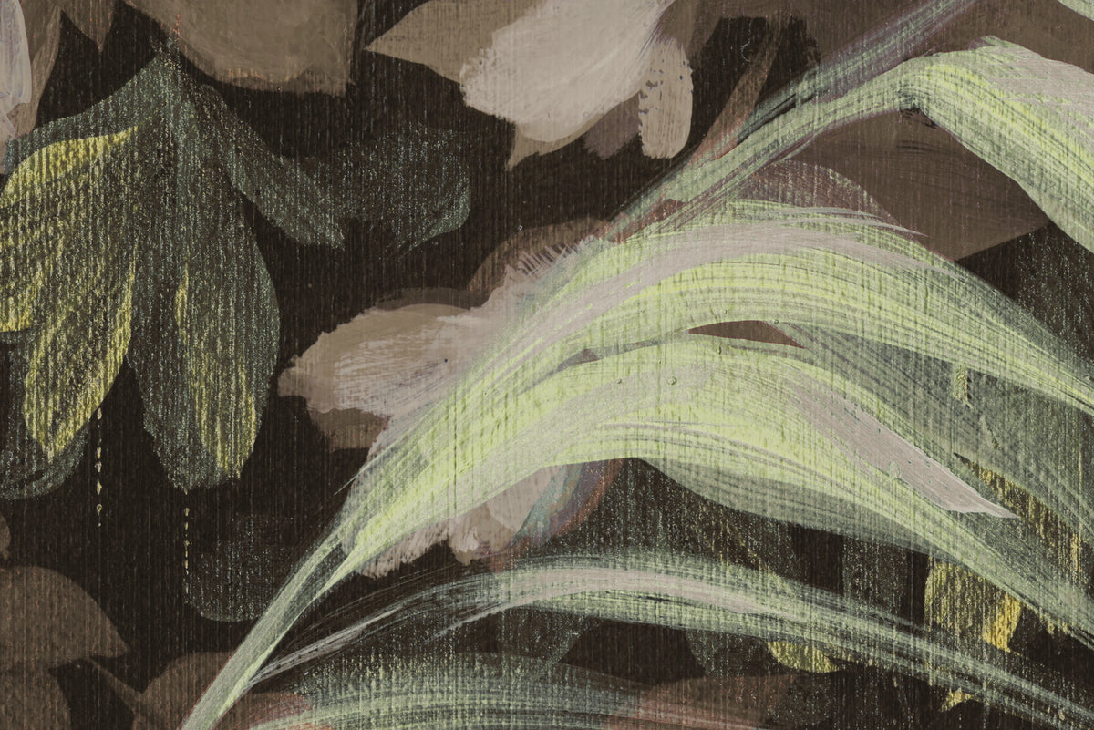 Dazzling Foliage, Sand Mural Wallpaper - room preview 04