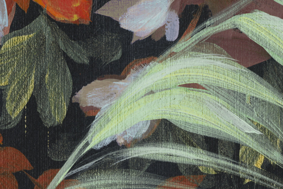 Dazzling Foliage, Lush Mural Wallpaper - room preview 04