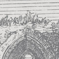 Gothic Arches, Gray Mural Wallpaper - room preview 04