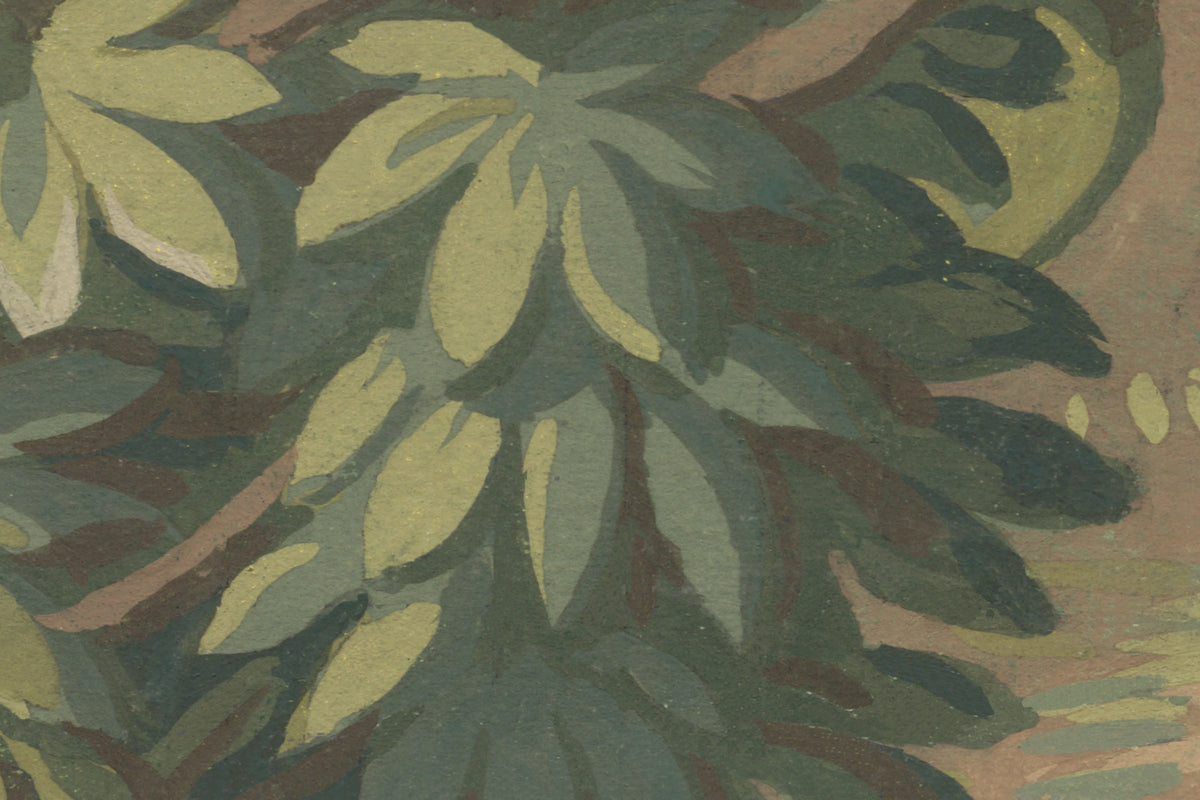 The Path, Green Mural Wallpaper - room preview 04