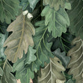 No Time to Waste, Green Mural Wallpaper - room preview 04