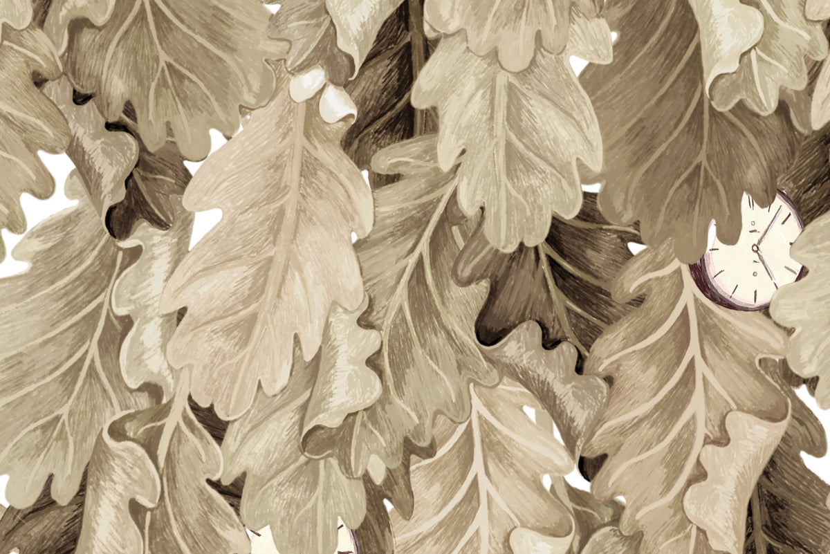 No Time to Waste, Sand Mural Wallpaper - room preview 04