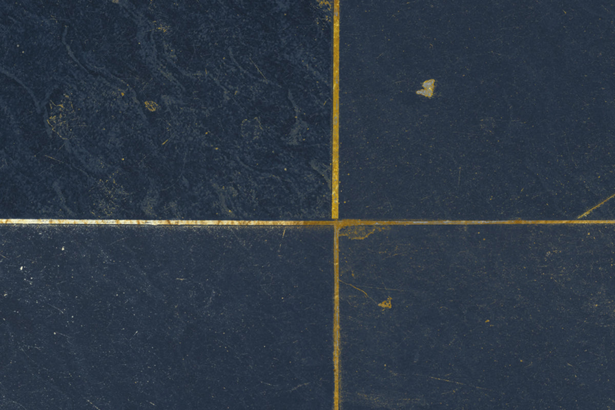 Kintsugi Dark blue Mural Wallpaper - room preview 04